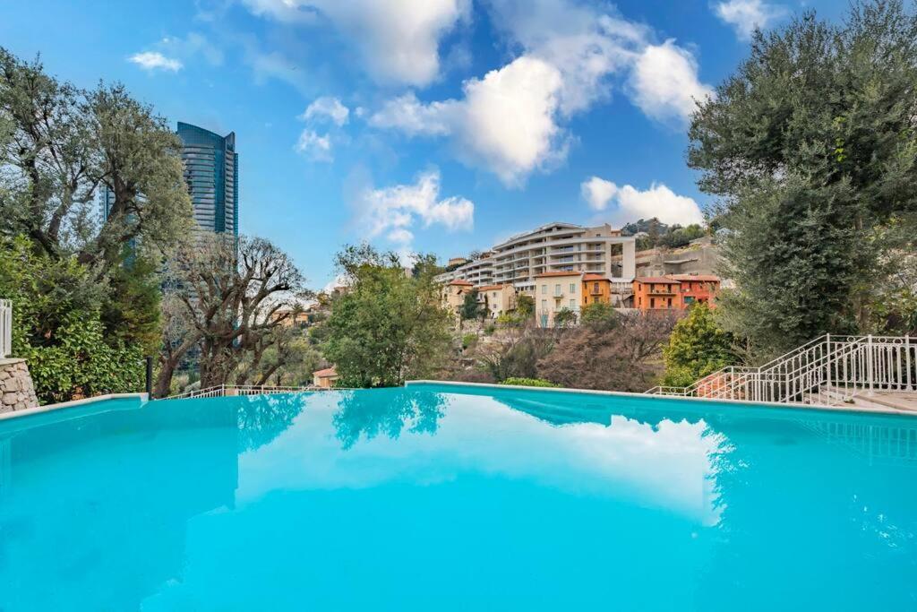 Monte Carlo Monaco Border, Swimming Pool, Parking, View, Terrace * Beausoleil