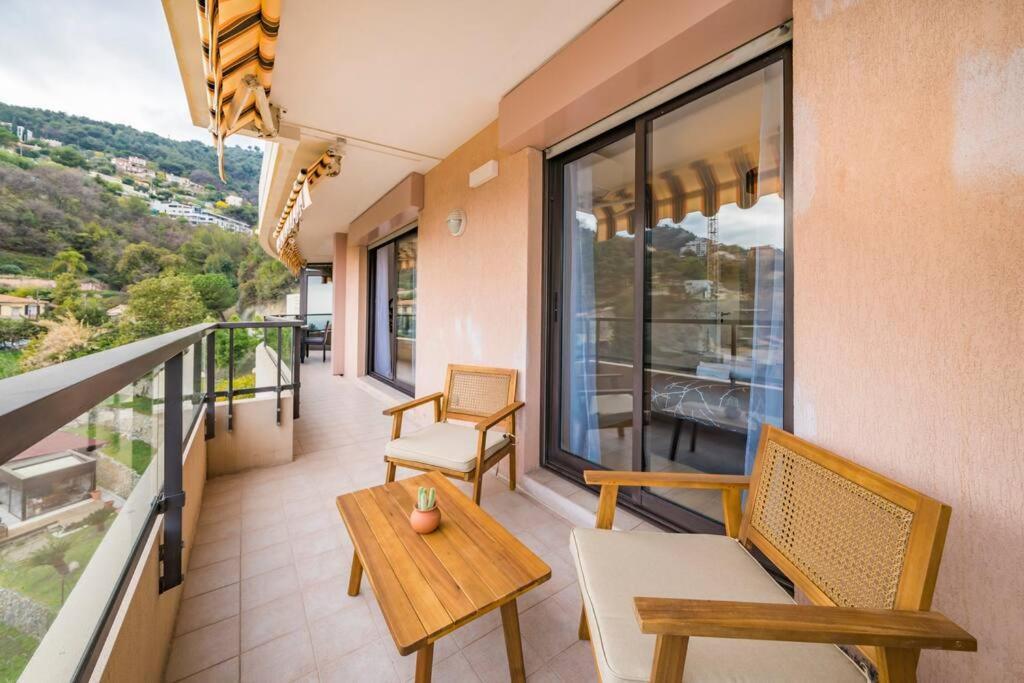 Monte Carlo Monaco Border, Swimming Pool, Parking, View, Terrace Apartment Beausoleil